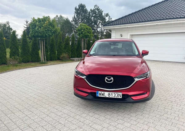 Mazda CX-5 cena 88900 przebieg: 133000, rok produkcji 2017 z Bydgoszcz małe 79